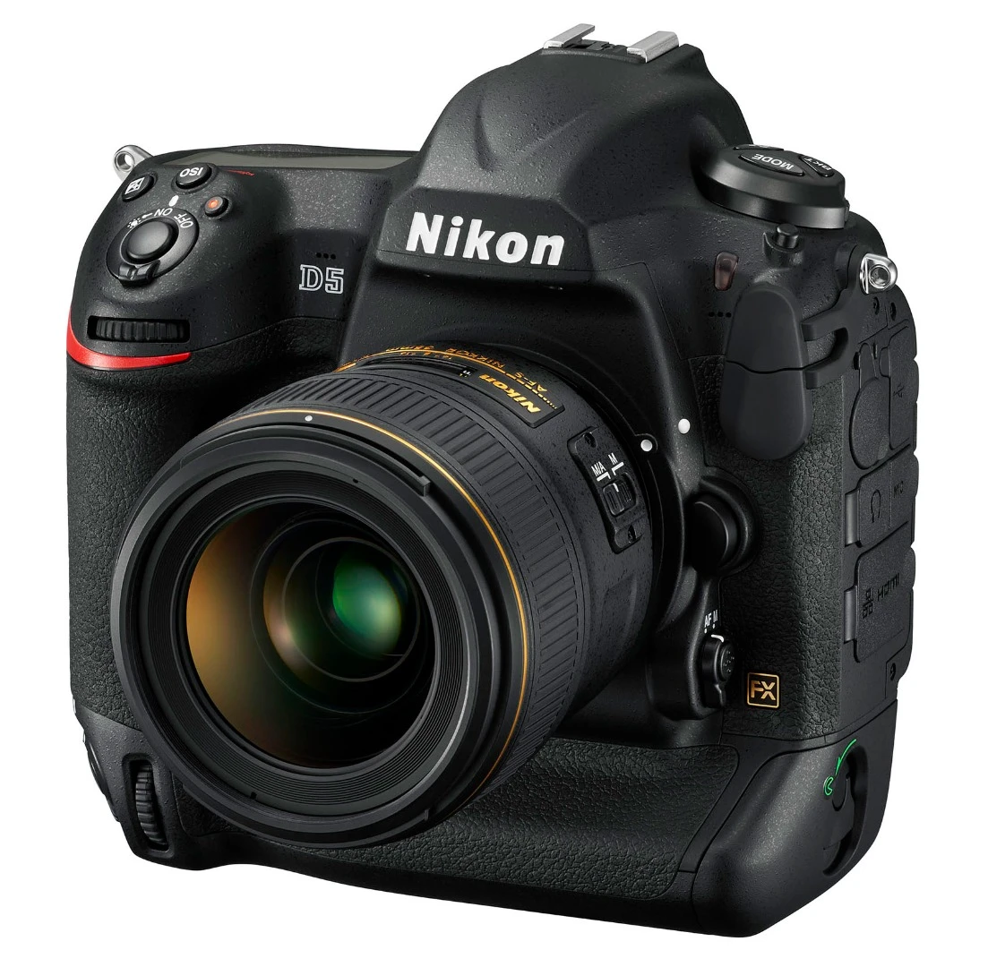 The Nikon D5 DSLR can shoot 4K UHD video (3840 x 2160.) at 30/25/24 fps