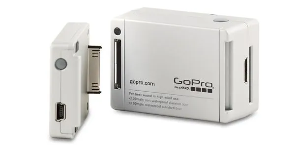 The GoPro Wi-Fi BacPac, with a HERO actioncam