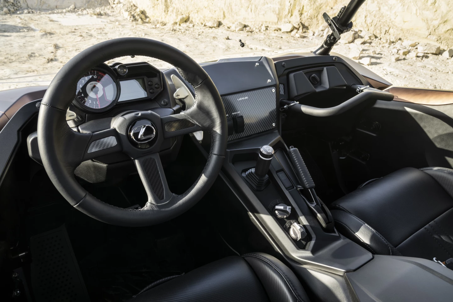 Lexus ROV cockpit