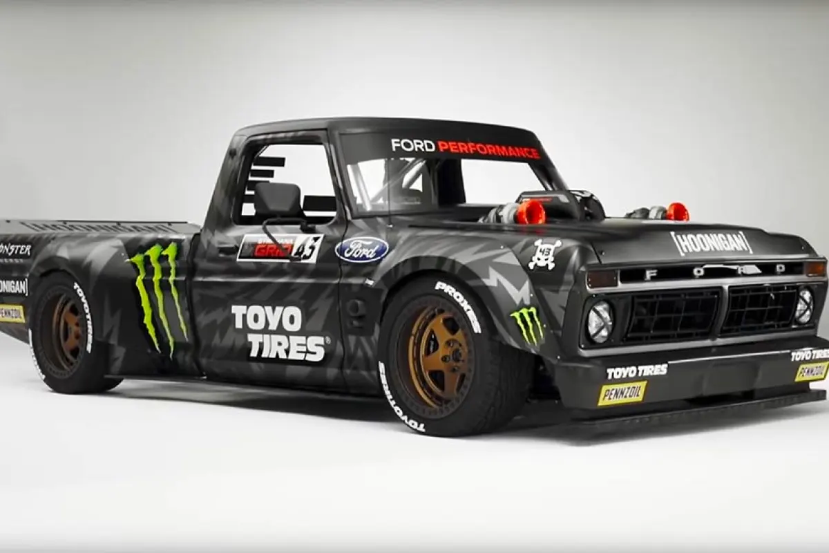 Ken Block's "Hoonitruck" required the creation of what Ford claims is the largest metal 3D-printed part ever to make its way into a working vehicle