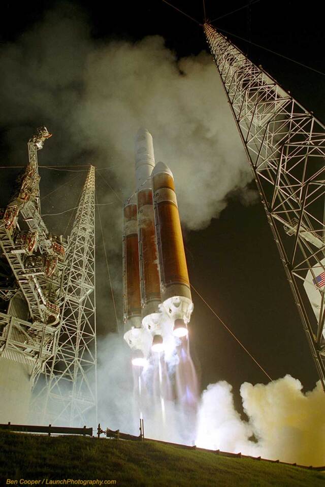 ATLAST is currently planned to be launched atop a Delta-IV Heavy Launch Vehicle (Photo: Ben Cooper)