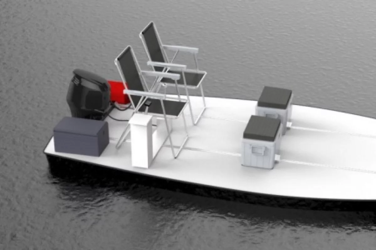 The BeachRay is a boat for minimalists