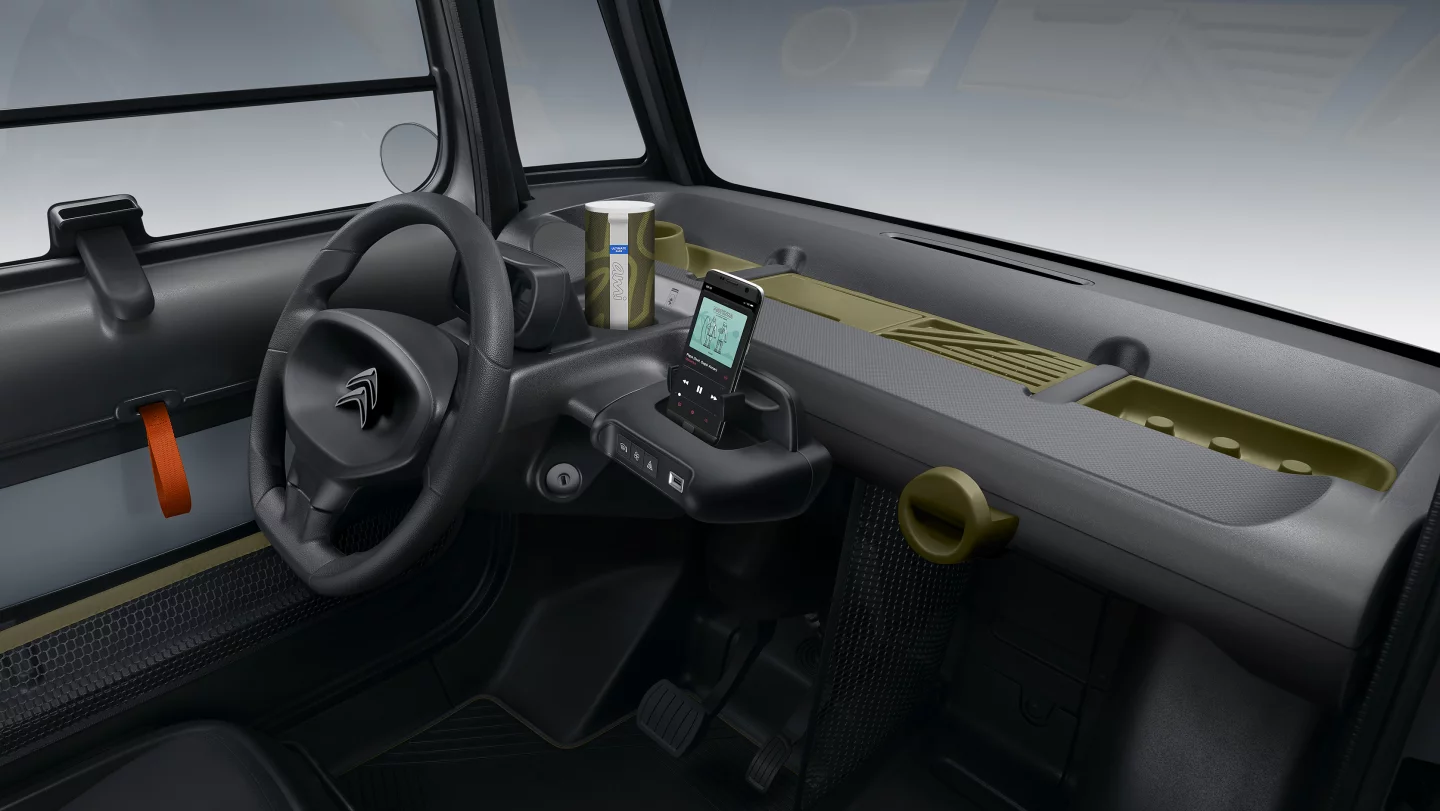 Your phone is the nav/entertainment system