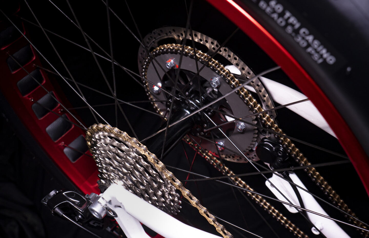 A look at all that wheel spinning might