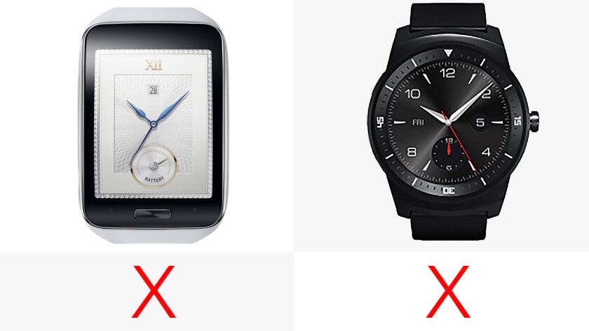 Neither watch has a camera
