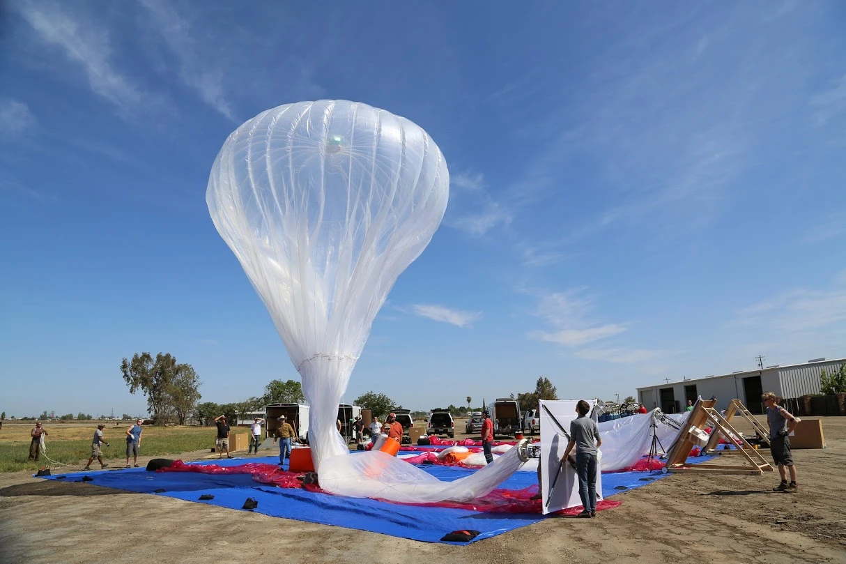 Project Loon balloons like this are set to bring universal internet access to all of Sri Lanka