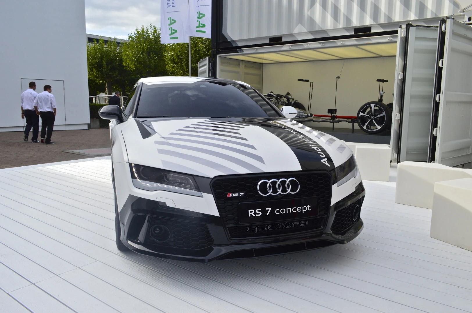 Audi RS 7 Piloted Driving concept