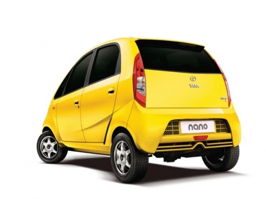The Tata Nano rear view