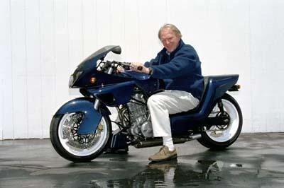 Dan's new motorcycle - the Alligator