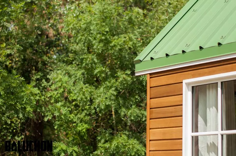 La Bohème is topped by a bright green roof