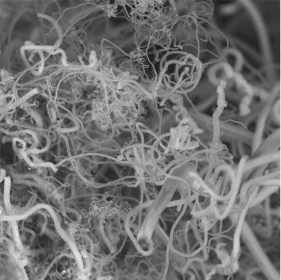 The team is now looking at how best to scale up the process and how it can produce nanofibers of a consistent size