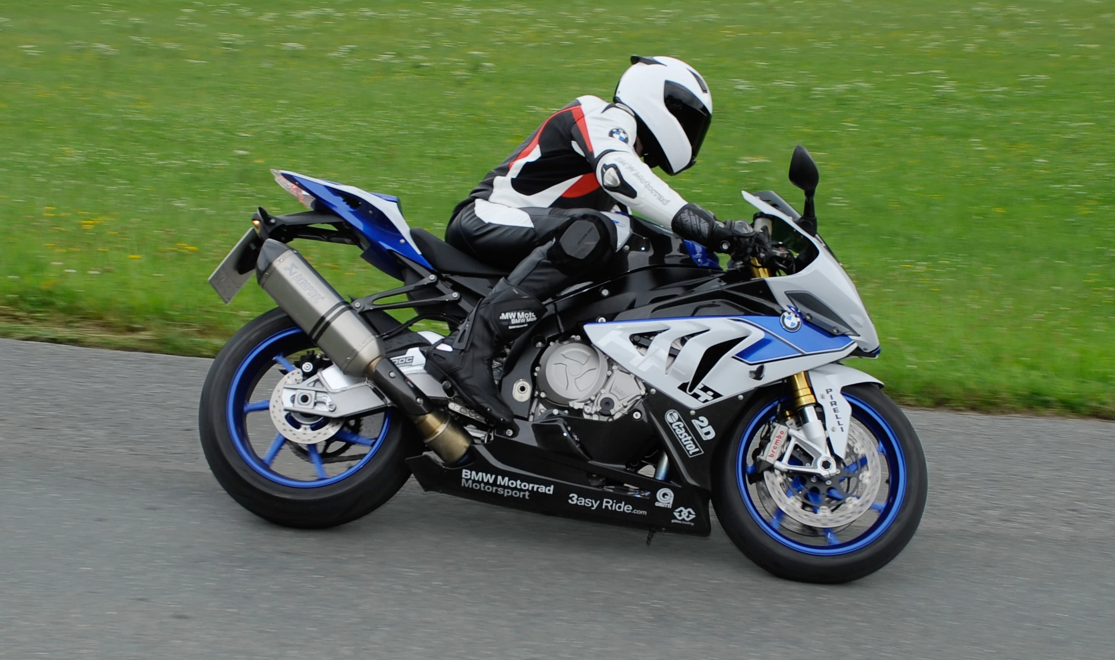BMW's HP4 is the first supersports bike to feature cornering ABS