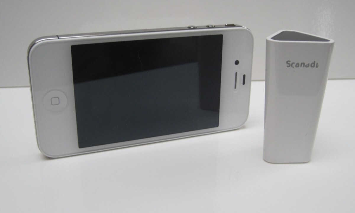 The Scanadu Tricorder would be used in conjunction with a smartphone