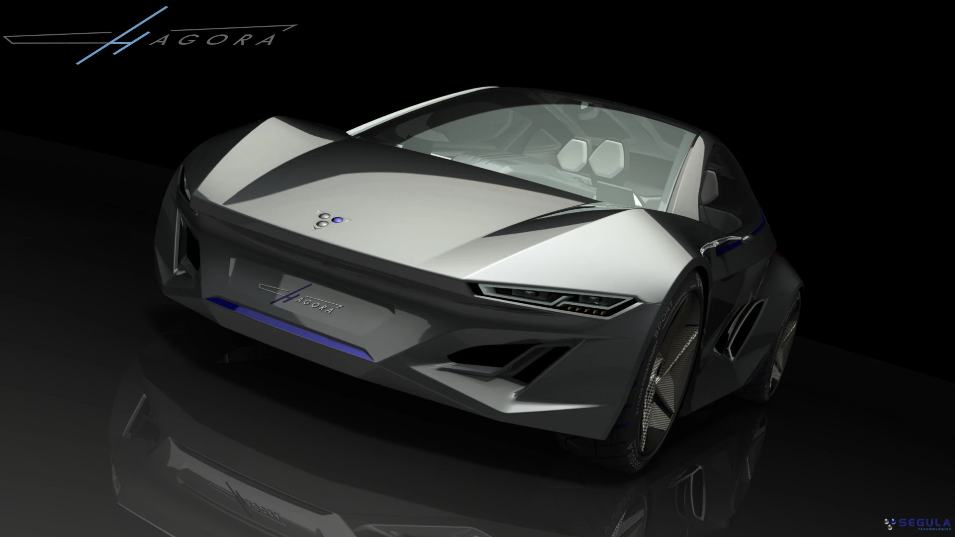 A hybrid powertrain and composite construction