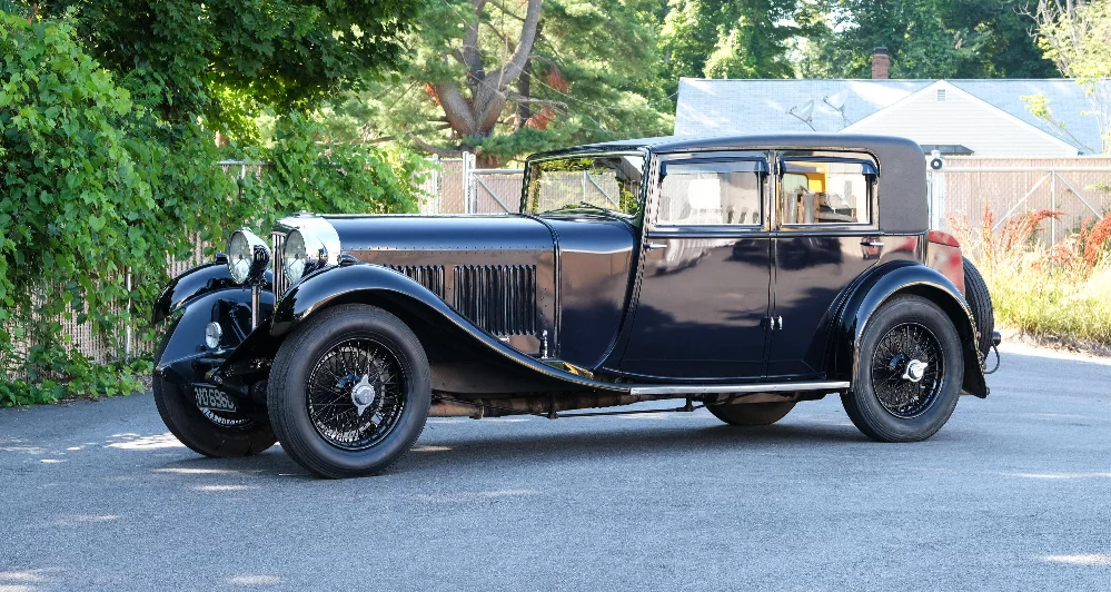 2018 Monterey Car Week Auction Report | 1931 Bentley 8 Liter 'Silent Bloc' Saloon | Failed to reach reserve price. High bid: $920,000 | Estimate: from $1,000,000 to $1,600,000 | Auction: Bonhams | Lot 50 | Official Description