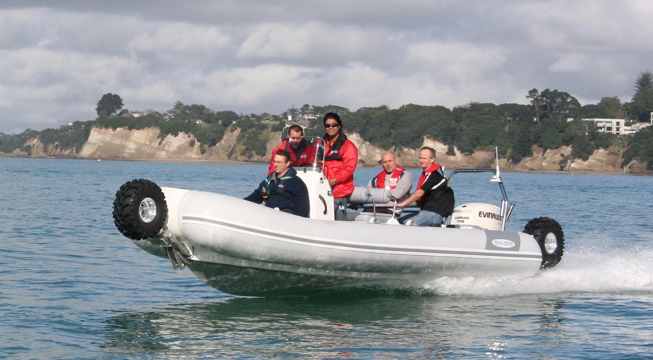 Sealegs has sold over 850 boats in the last decade