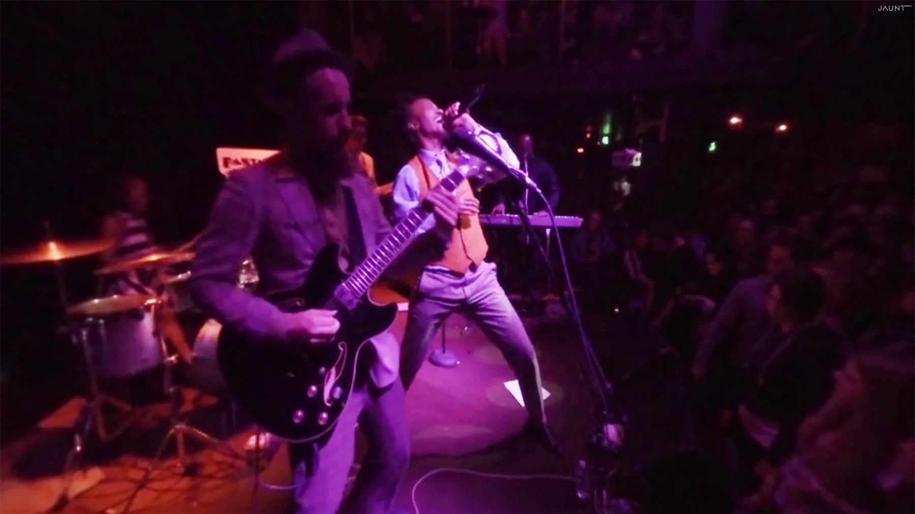 Jaunt VR offers dozens of cinematic VR titles, including concerts like this one by award-winning recording artist Fabulous Negrito