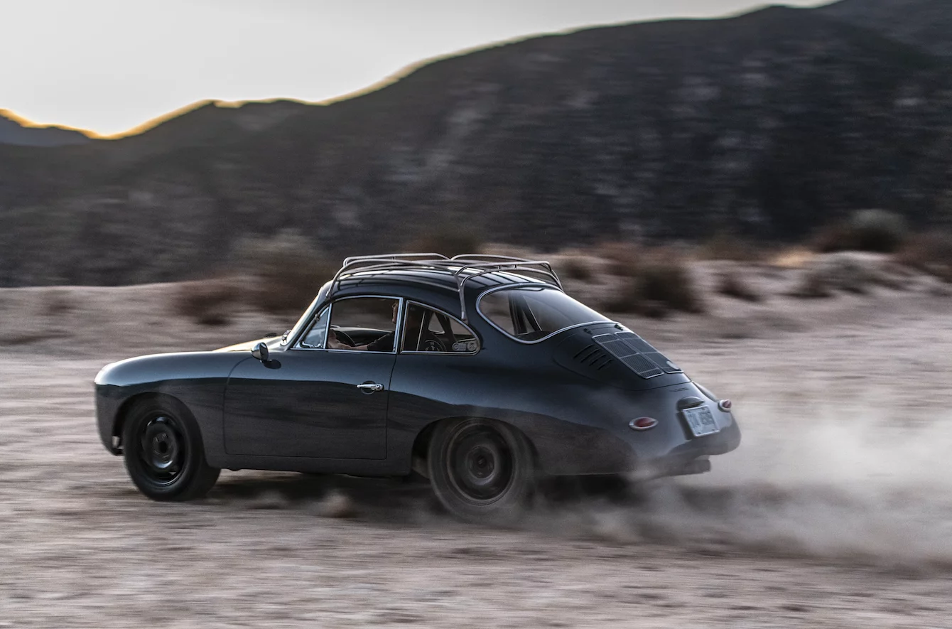 Putting the Emory Porsche 356 C4S through its paces