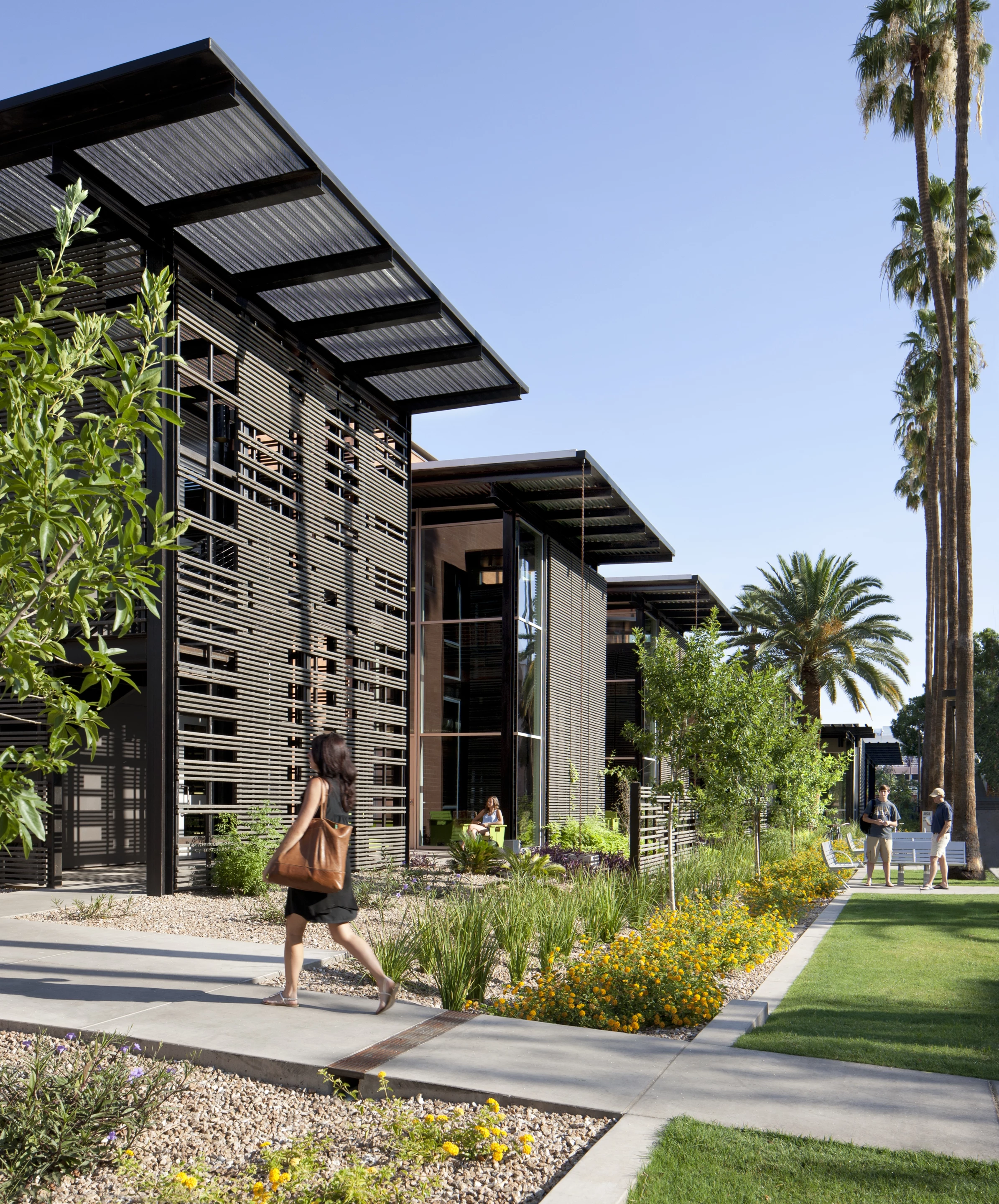 Arizona State University Student Health Services, by Lake Flato Architects, Orcutt Winslow (Photo: Bill Timmerman)