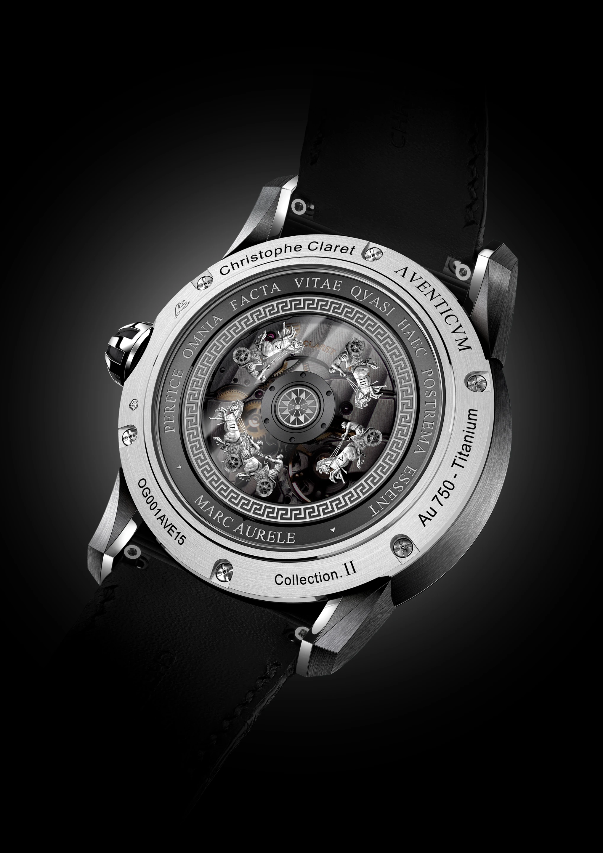 The Aventicum has a sapphire rotot