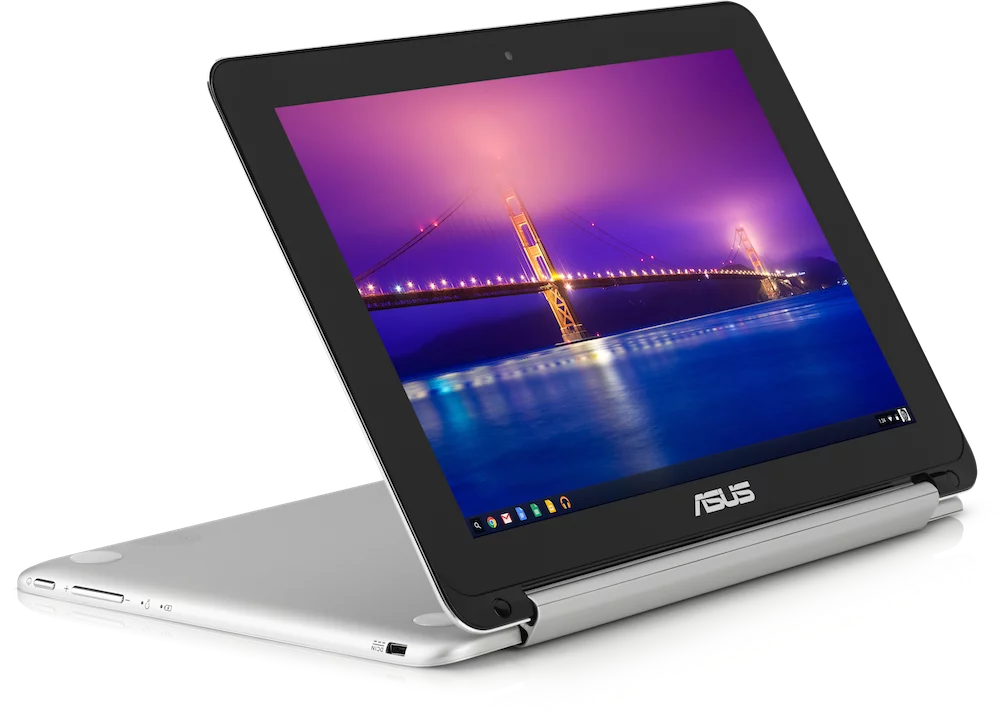 The ASUS Chromebook Flip is a premium Chromebook with an all-metal body and reversible hinge