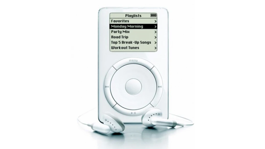 The iconic iPod