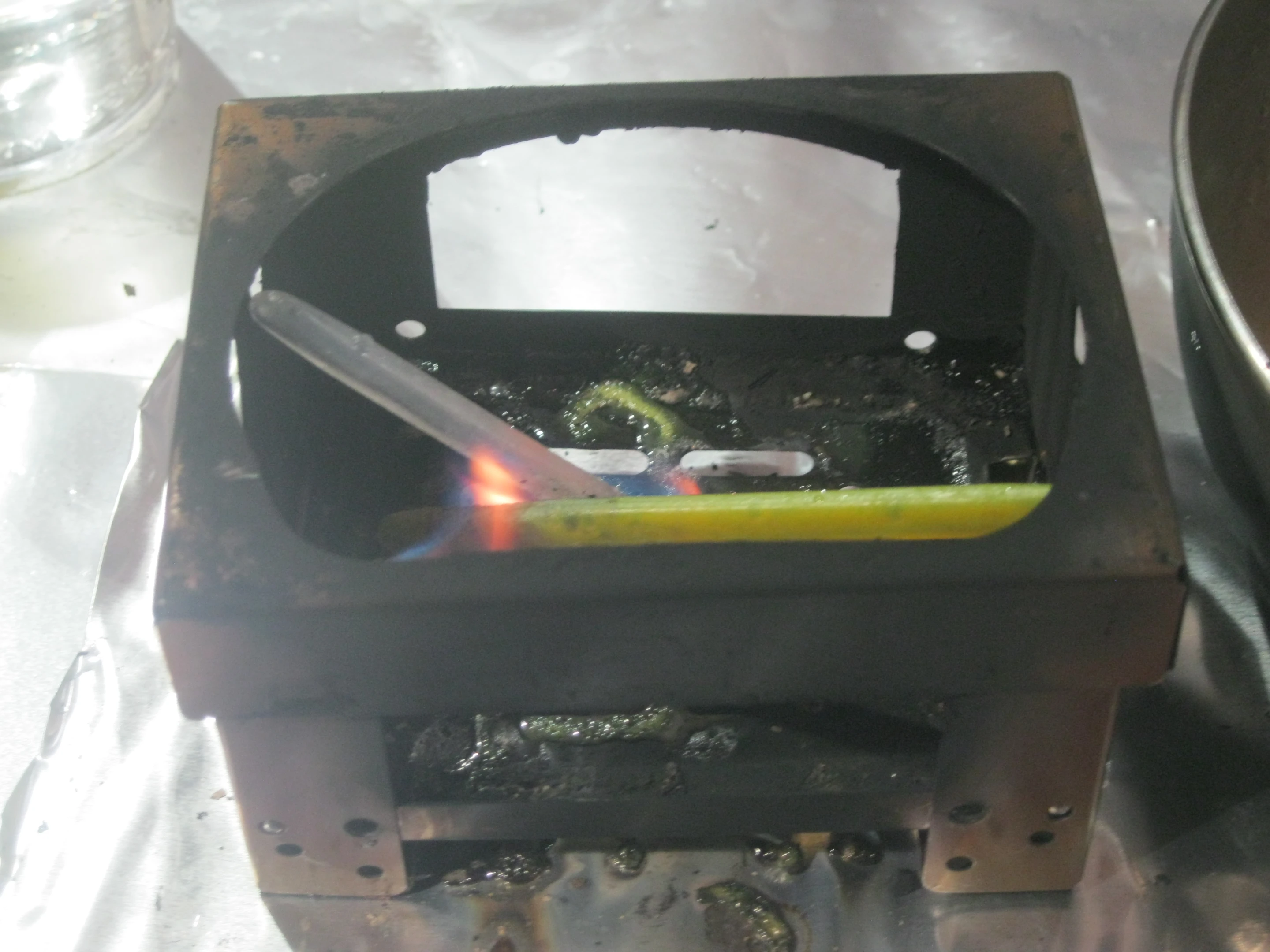 The Flamestick is a recycled thermoplastic firestarter