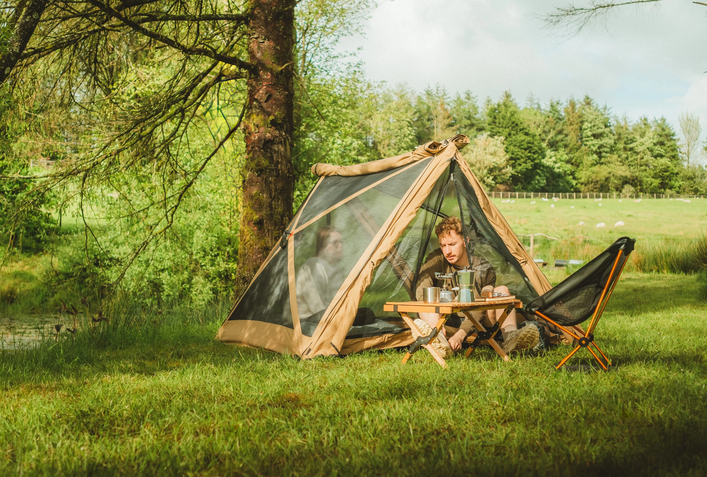 Campers can dress the Mouflon up into a glamping-style setup or use it more simply for basic car camping