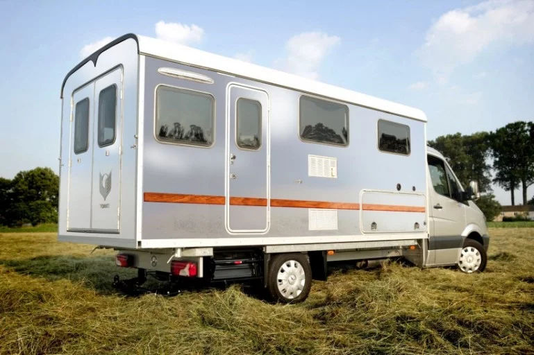 Tonke updated its Fieldsleeper line with an aluminum skin that it says is easier to maintain than its wood offerings