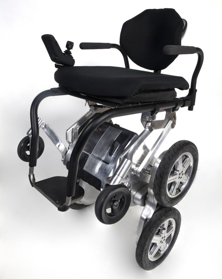 A prototype of the next generation of iBOT wheelchairs