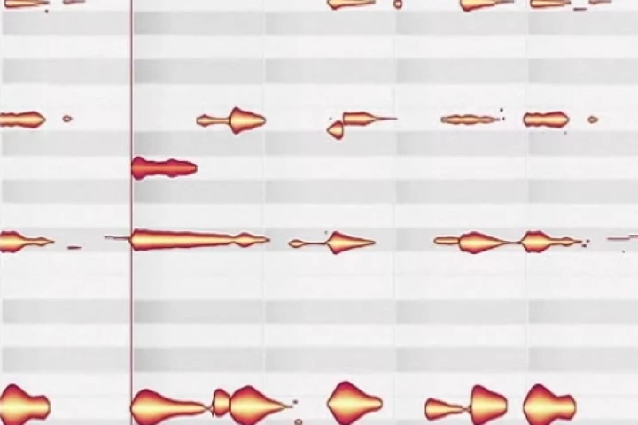 Melodyne pitch correction at work