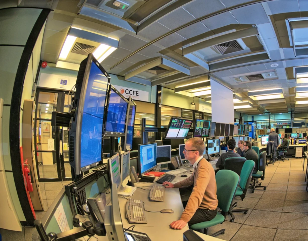 The control room at JET