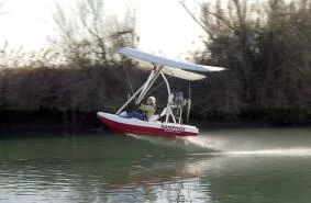 The Ramphos flying boat with wheels - a true all-rounder.