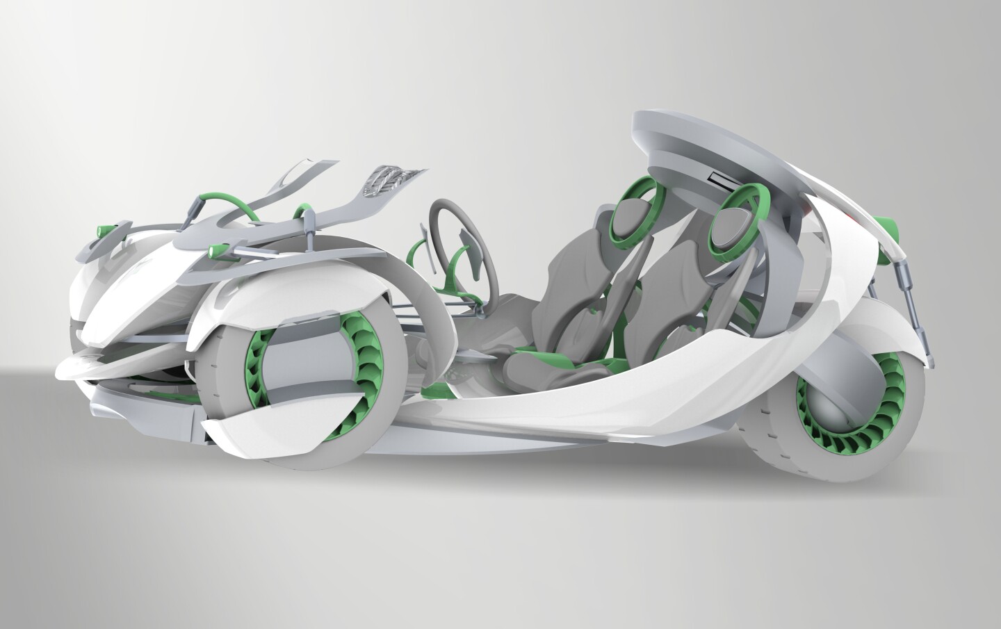 2040 direct drive vehicle concept