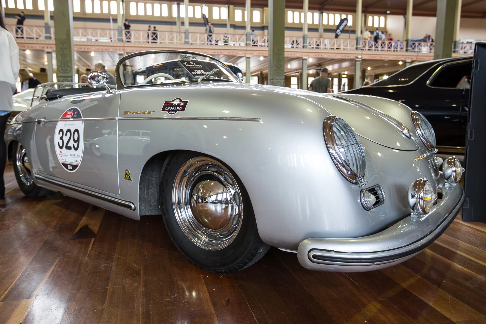 This 1955 Porsche 356 Speedster boasts an early racing history, having competed in the three-day Mille Miglia race in Italy in 1956 (Photo: Nick Lavars/Gizmag)