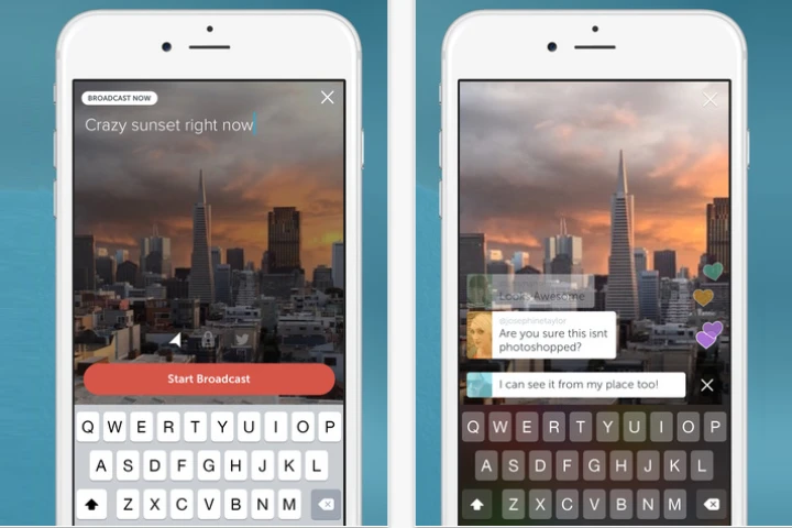 Launched today, the Periscope app for iPhone lets users live stream video to their followers