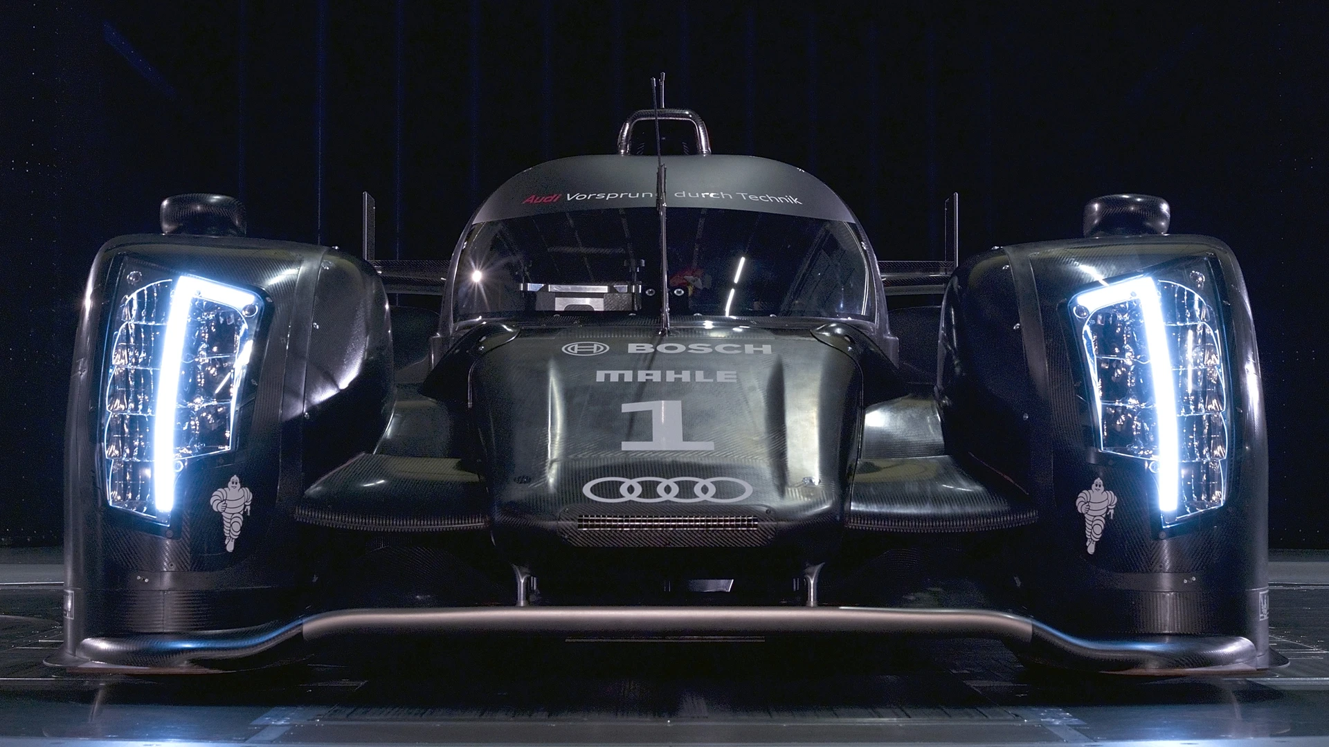 The new Audi R18 LMP1 sports car