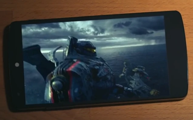 The Nexus 5 full HD display is great for media of all sorts
