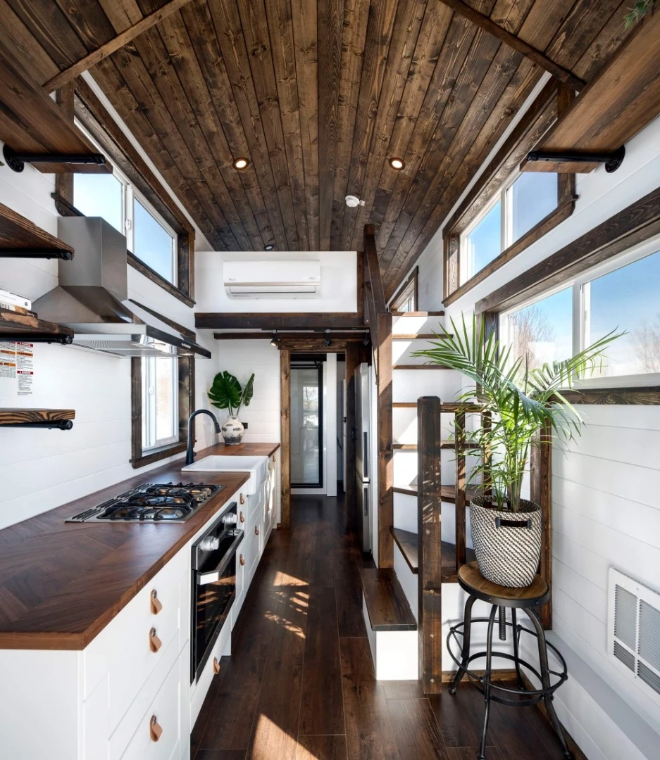 The homes’ interiors are built with high quality fixtures and master carpentry
