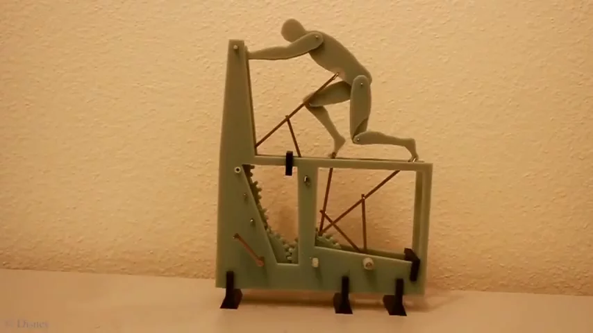 The whole assembly can then be fabricated using rapid-prototyping technology like 3D printing (Photo: Disney Research)