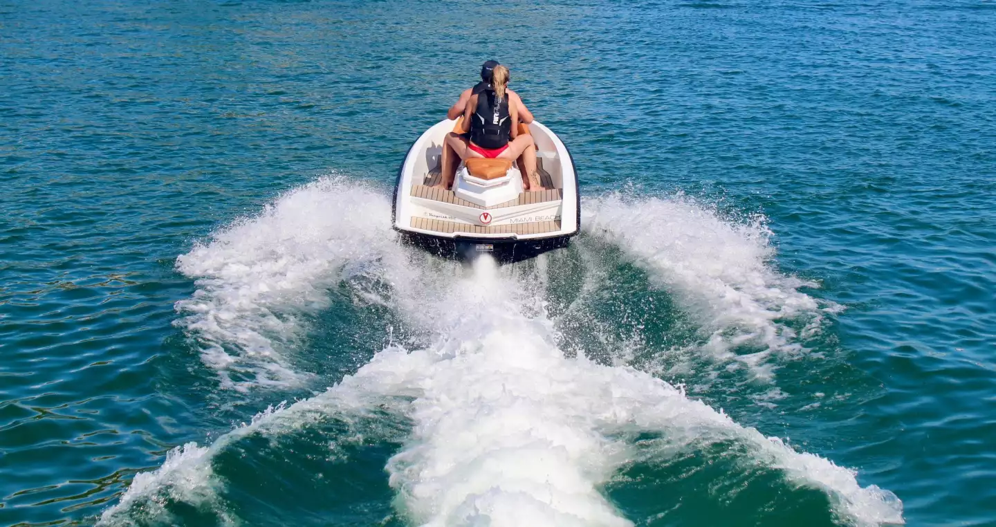 Yes, it's larger than your average jet ski, but it does have planks