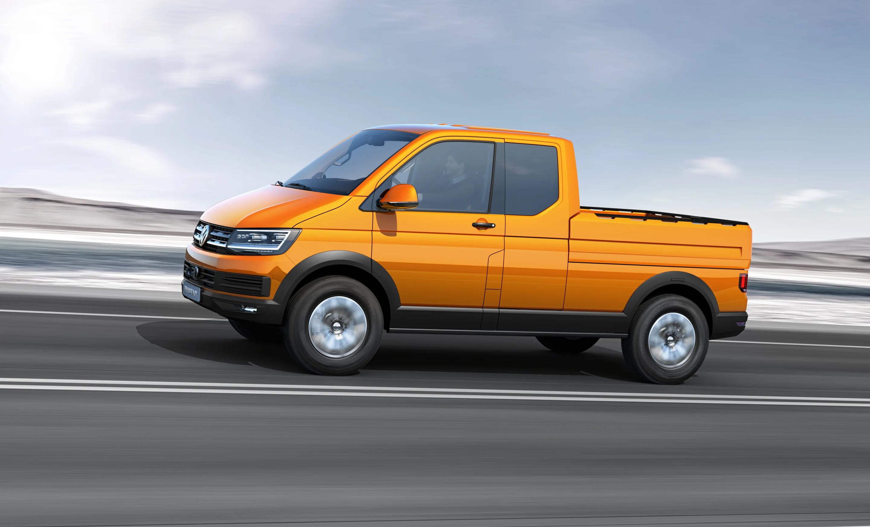 The TRISTAR is equipped with a 4Motion AWD system and rear differential lock