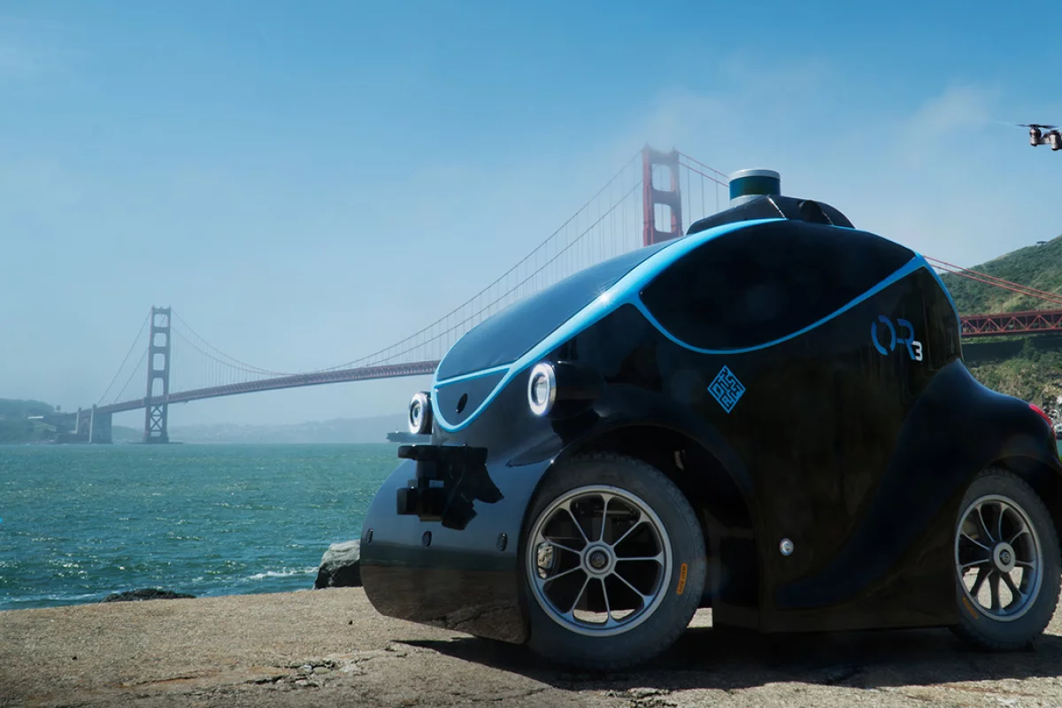 The O-R3 combines an autonomous security robot with a surveillance drone to create a comprehensive security system