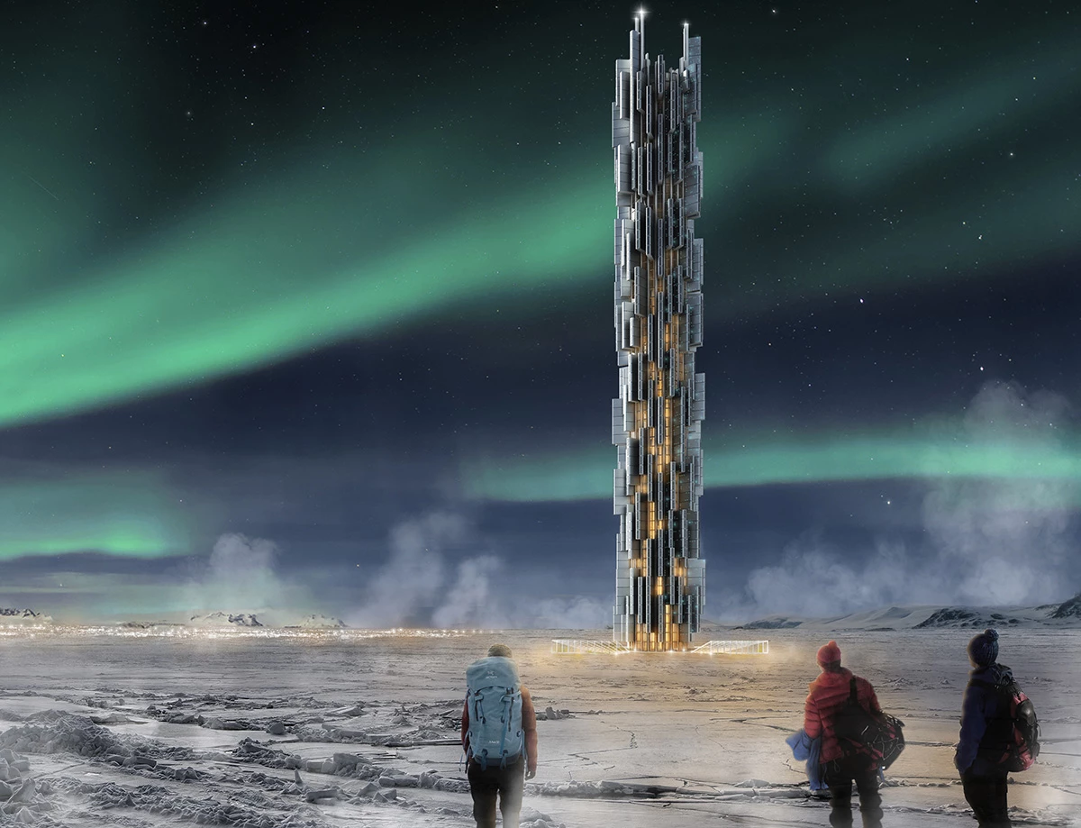 Data Tower by Valeria Mercuri and Marco Merletti