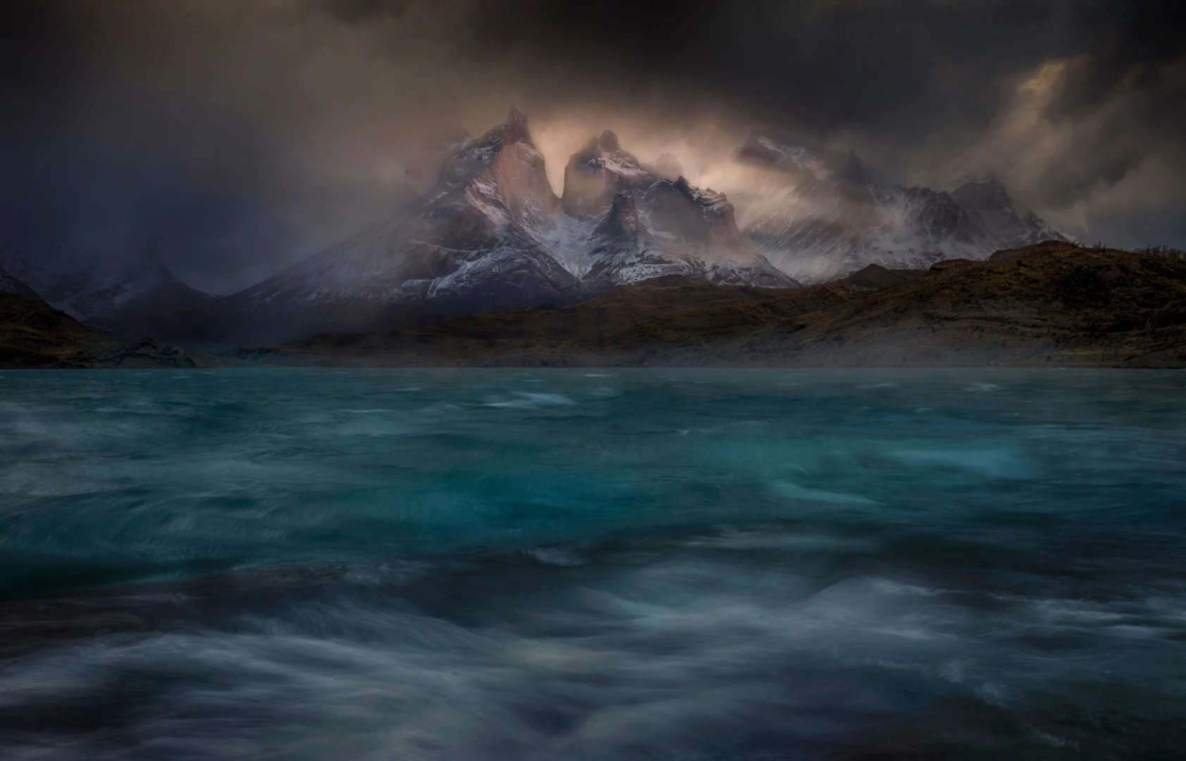 Story winds over the Torres del Paine - an image from Peter Svoboda's third-place winning portfolio