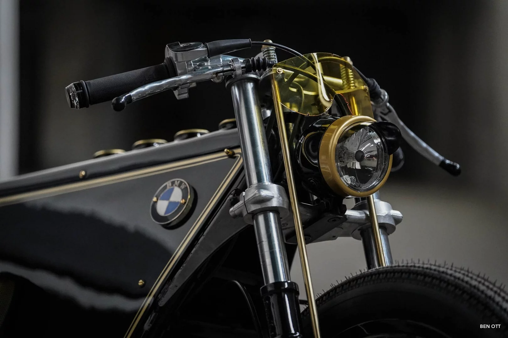 Black Phantom: that yellow visor over the headlight is a weird touch