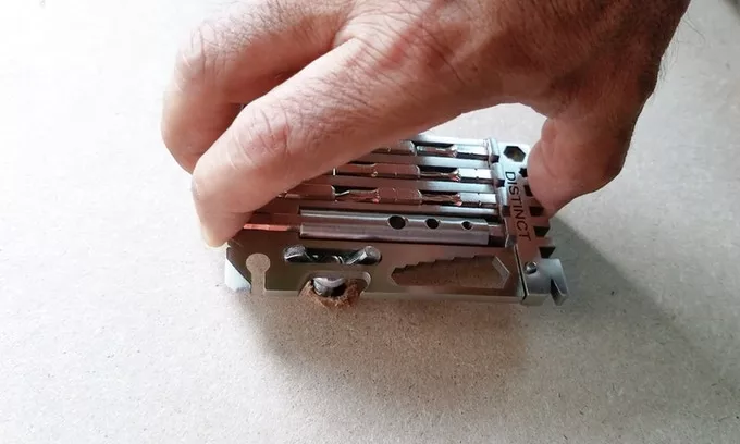 The Distinct multi-tool packs more than 30 different functions into one slimline package