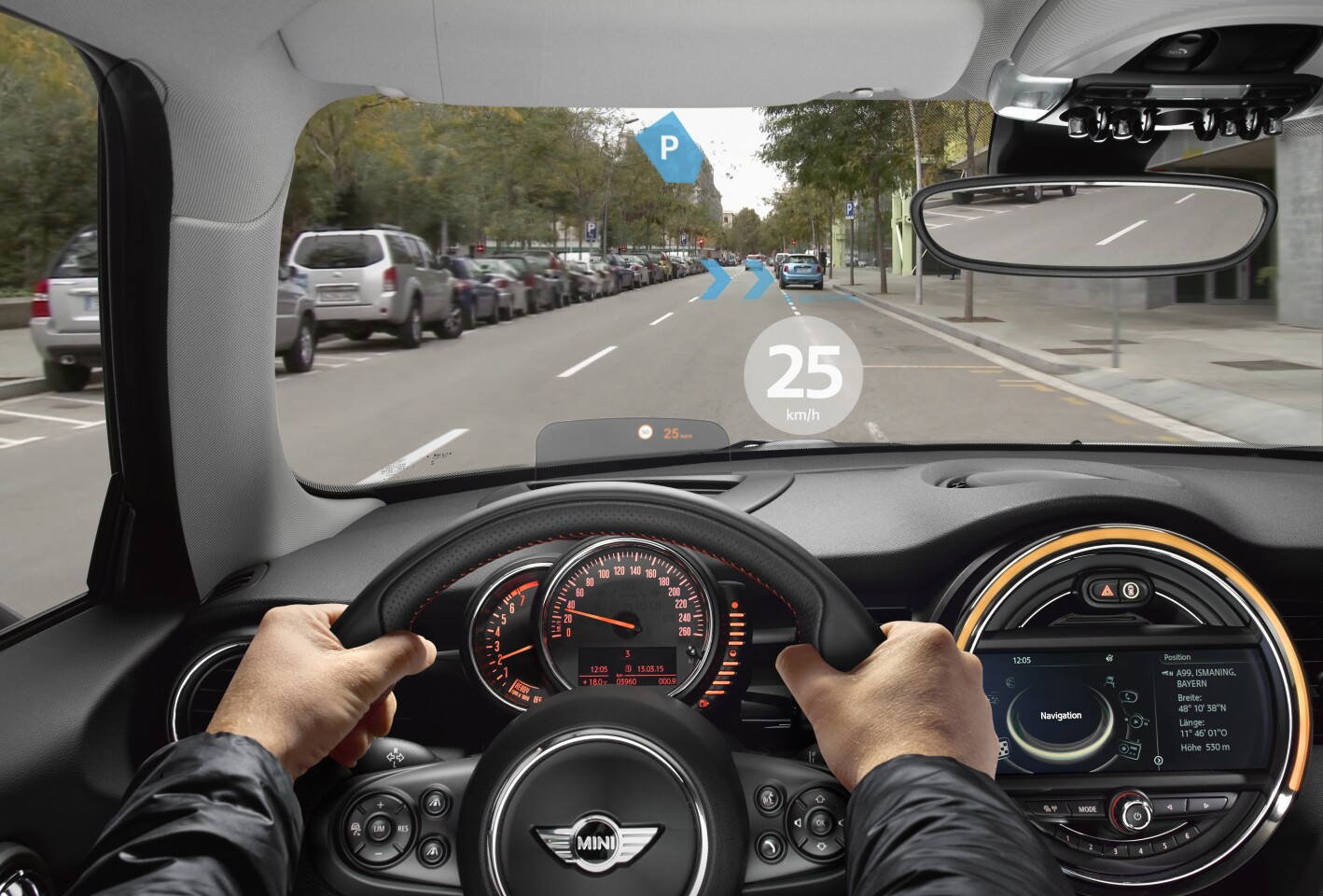 The glasses have the ability to perform quite a few of the same functions you might expect from a traditional heads-up display in your vehicle