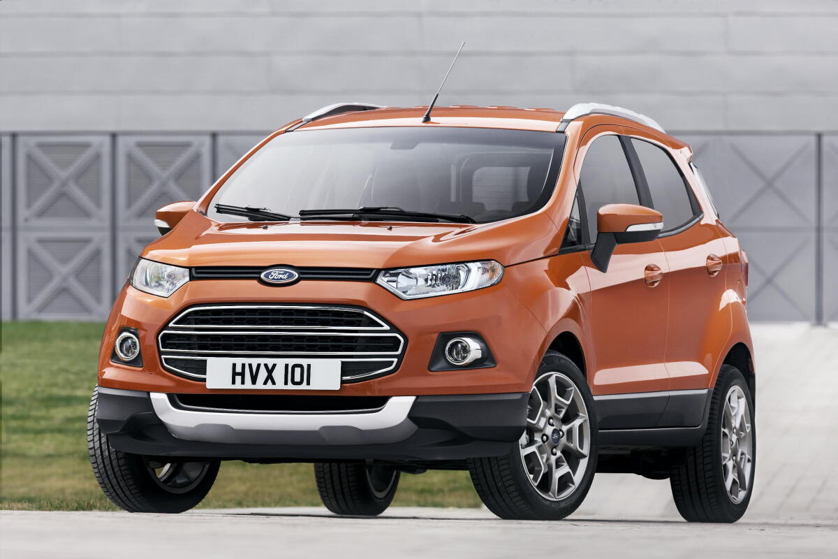 Ford expands invehicle connectivity in Europe with Ecosport SUV
