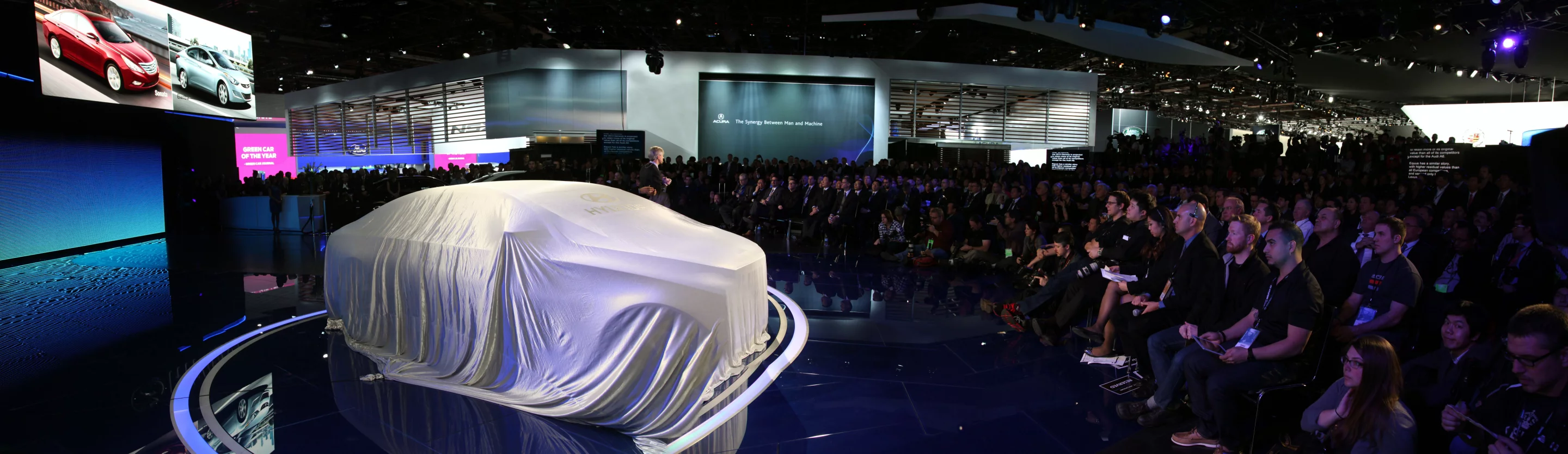 Hyundai HDC-14 Genesis concept unveiling in Detroit North American International Auto Show